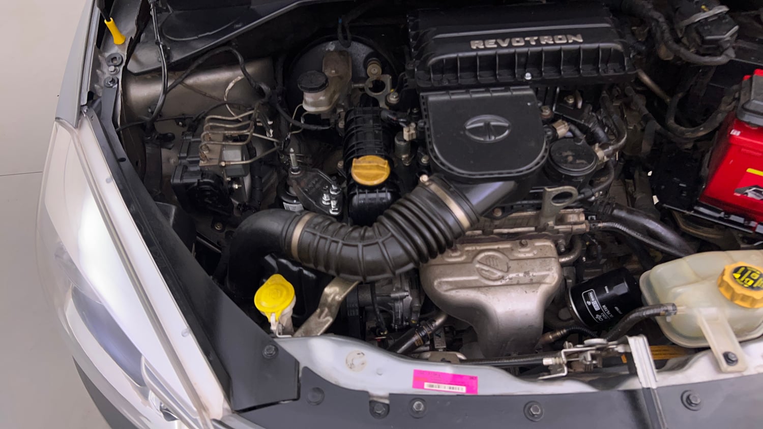 Used 2018 Tata Tigor Revotron XTA Petrol Automatic engine ENGINE RIGHT SIDE VIEW