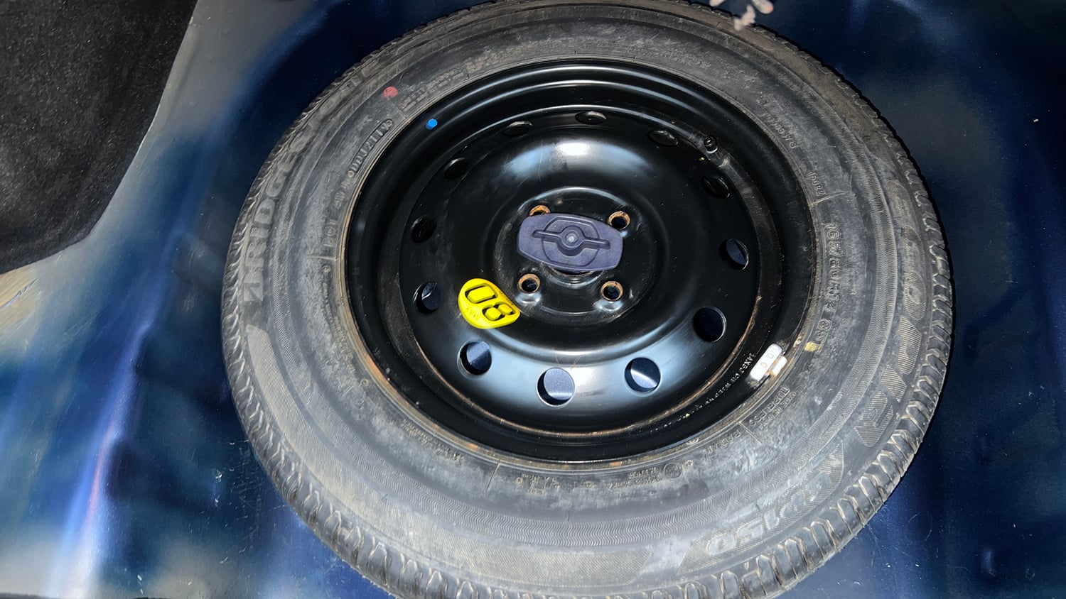 Used 2019 Maruti Suzuki Dzire ZXi Plus AMT Petrol Automatic tyres SPARE TYRE VIEW