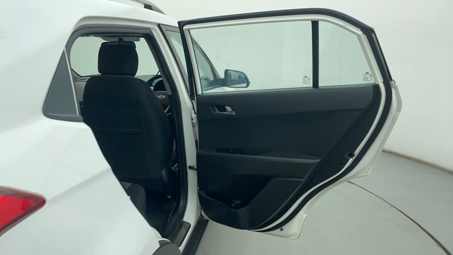 Used 2016 Hyundai Creta 1.6 SX Plus AT Petrol Petrol Automatic interior RIGHT REAR DOOR OPEN VIEW
