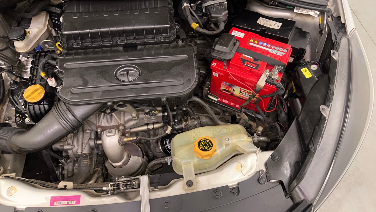 Used 2020 Tata Tigor XM Petrol Manual engine ENGINE LEFT SIDE VIEW