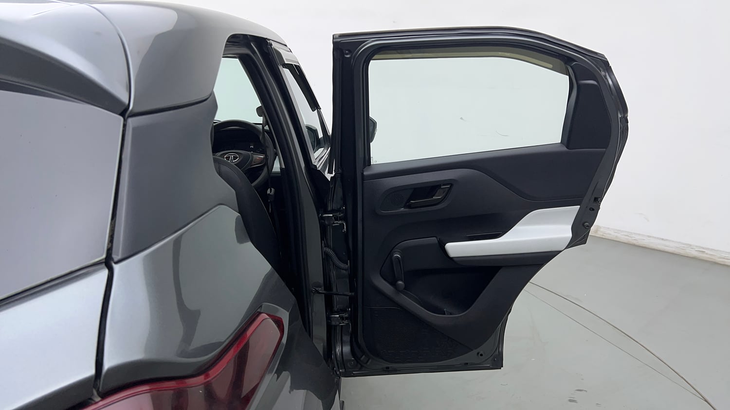 Used 2022 Tata Punch Pure MT Petrol Manual interior RIGHT REAR DOOR OPEN VIEW