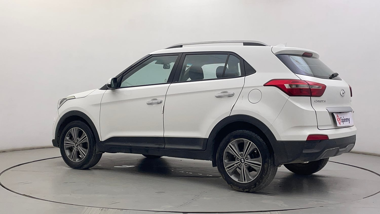 Used 2016 Hyundai Creta 1.6 SX Plus AT Petrol Petrol Automatic exterior LEFT REAR CORNER VIEW
