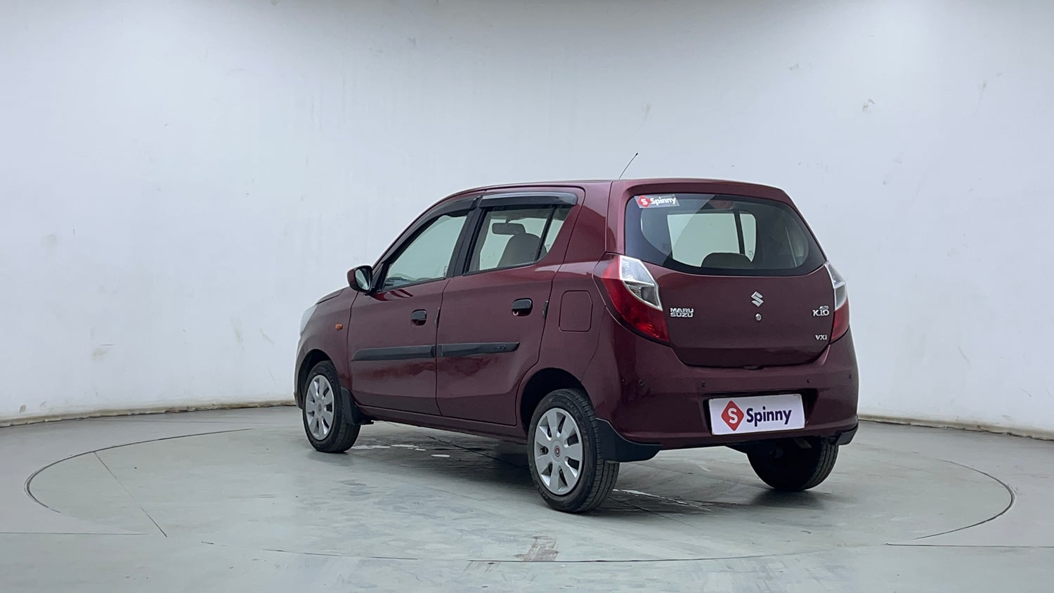 Used 2018 Maruti Suzuki Alto K10 VXi (O) Petrol Manual exterior LEFT REAR CORNER VIEW