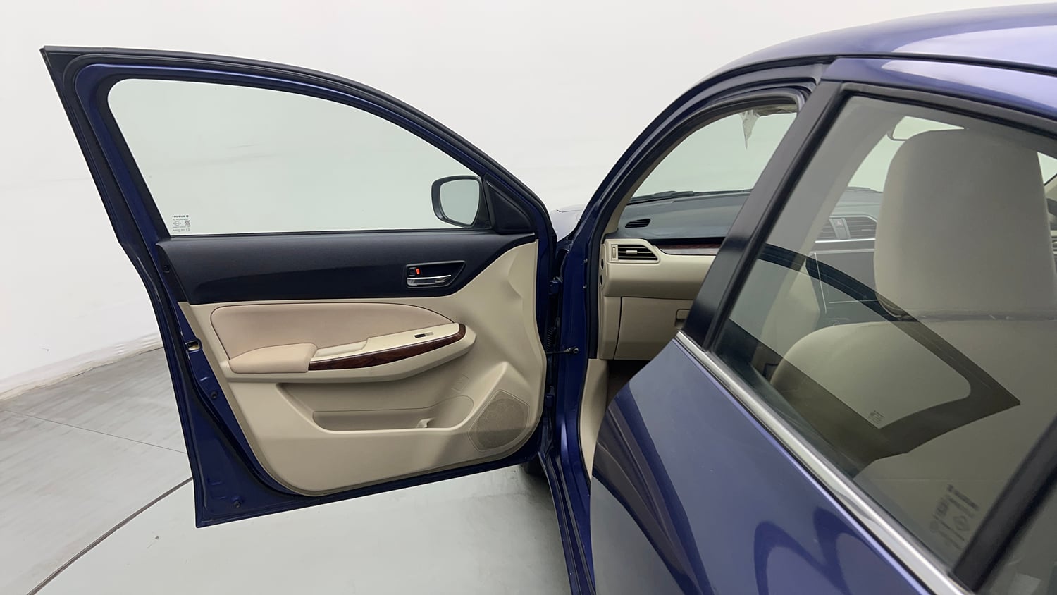 Used 2019 Maruti Suzuki Dzire ZXi Plus AMT Petrol Automatic interior LEFT FRONT DOOR OPEN VIEW