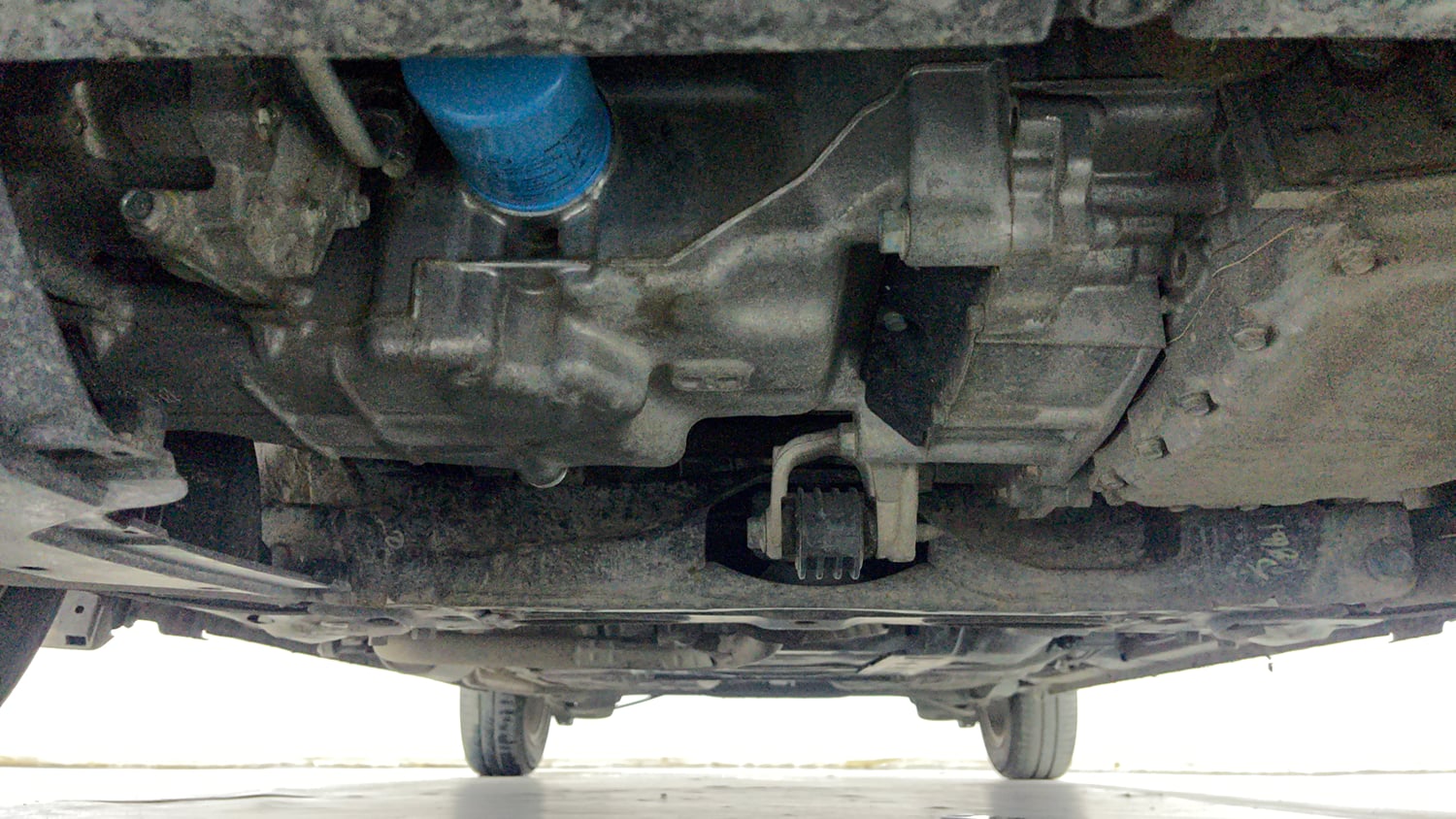 Used 2020 Honda Jazz ZX CVT Petrol Automatic extra FRONT LEFT UNDERBODY VIEW
