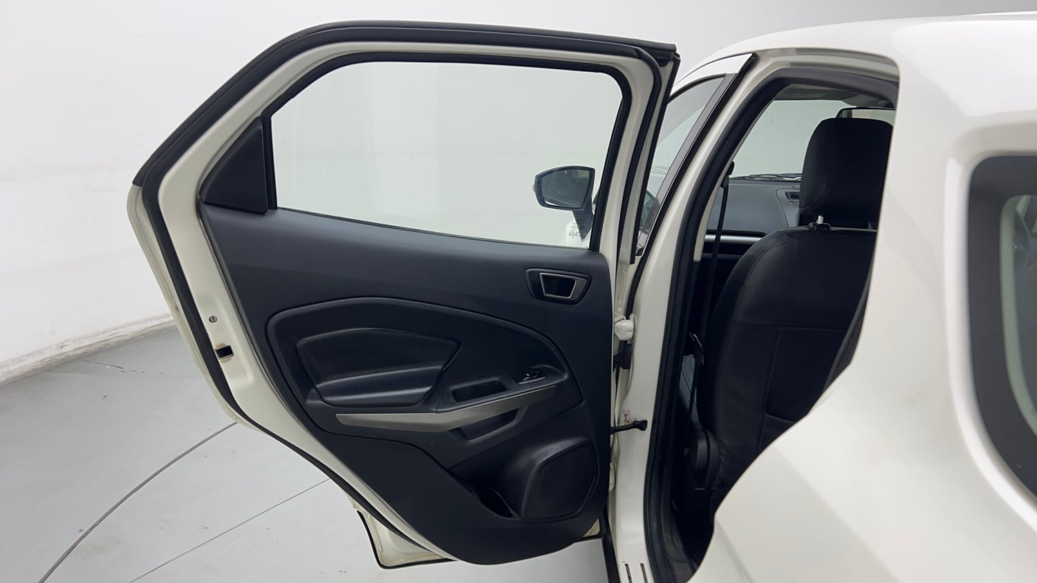 Used 2018 Ford EcoSport Trend 1.5L TDCi Diesel Manual interior LEFT REAR DOOR OPEN VIEW