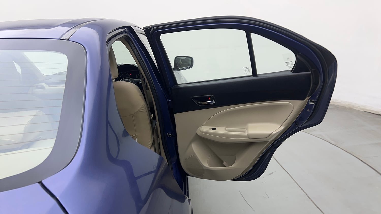 Used 2019 Maruti Suzuki Dzire ZXi Plus AMT Petrol Automatic interior RIGHT REAR DOOR OPEN VIEW