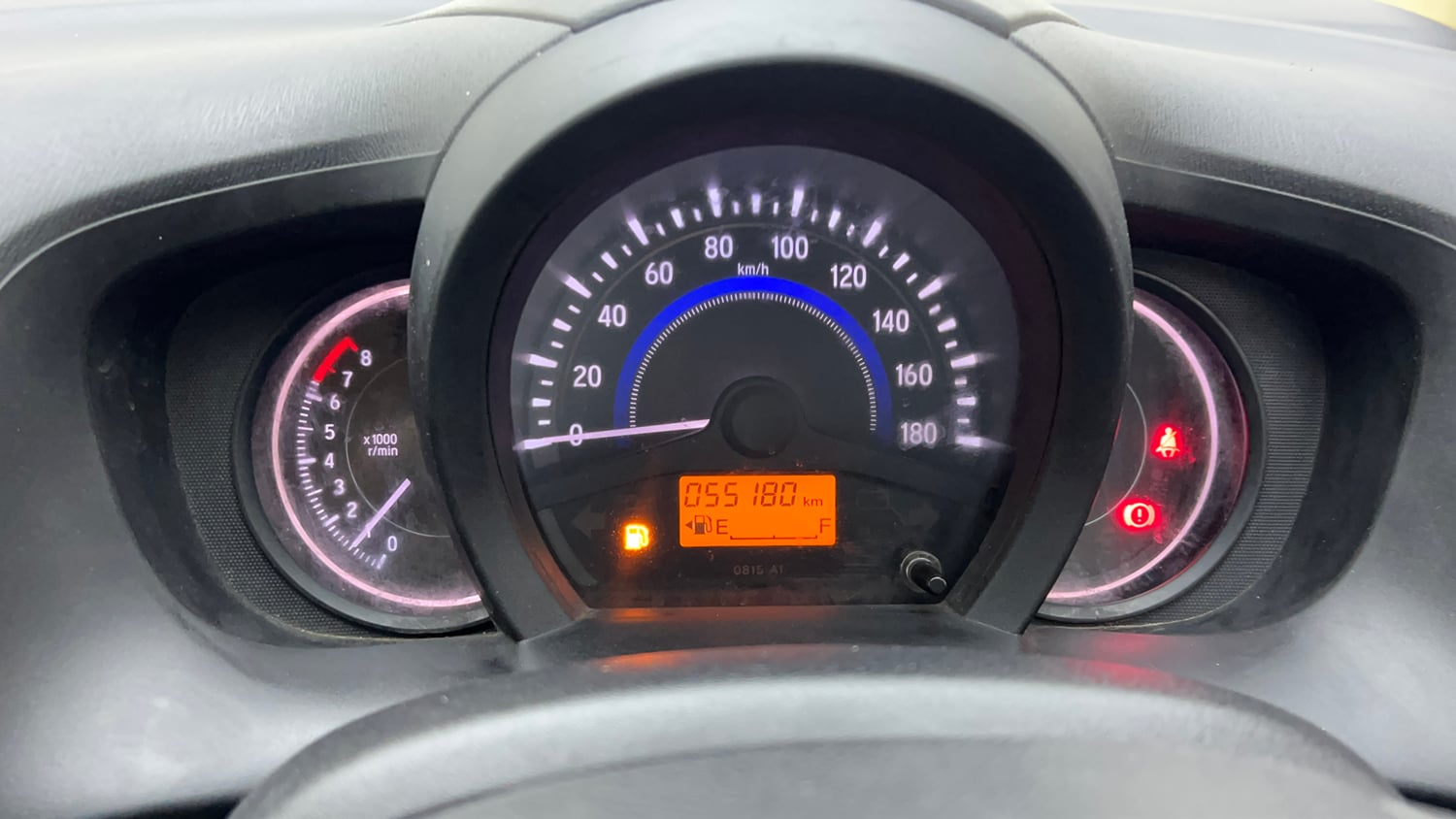 Used 2015 Honda Amaze 1.2 VX i-VTEC Petrol Manual interior CLUSTERMETER VIEW