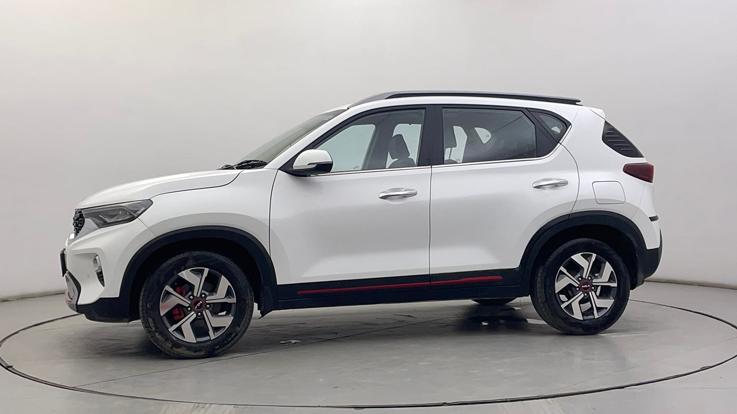 Used 2023 Kia Sonet GTX Plus 1.0 Turbo Petrol DCT Petrol Automatic exterior LEFT SIDE VIEW