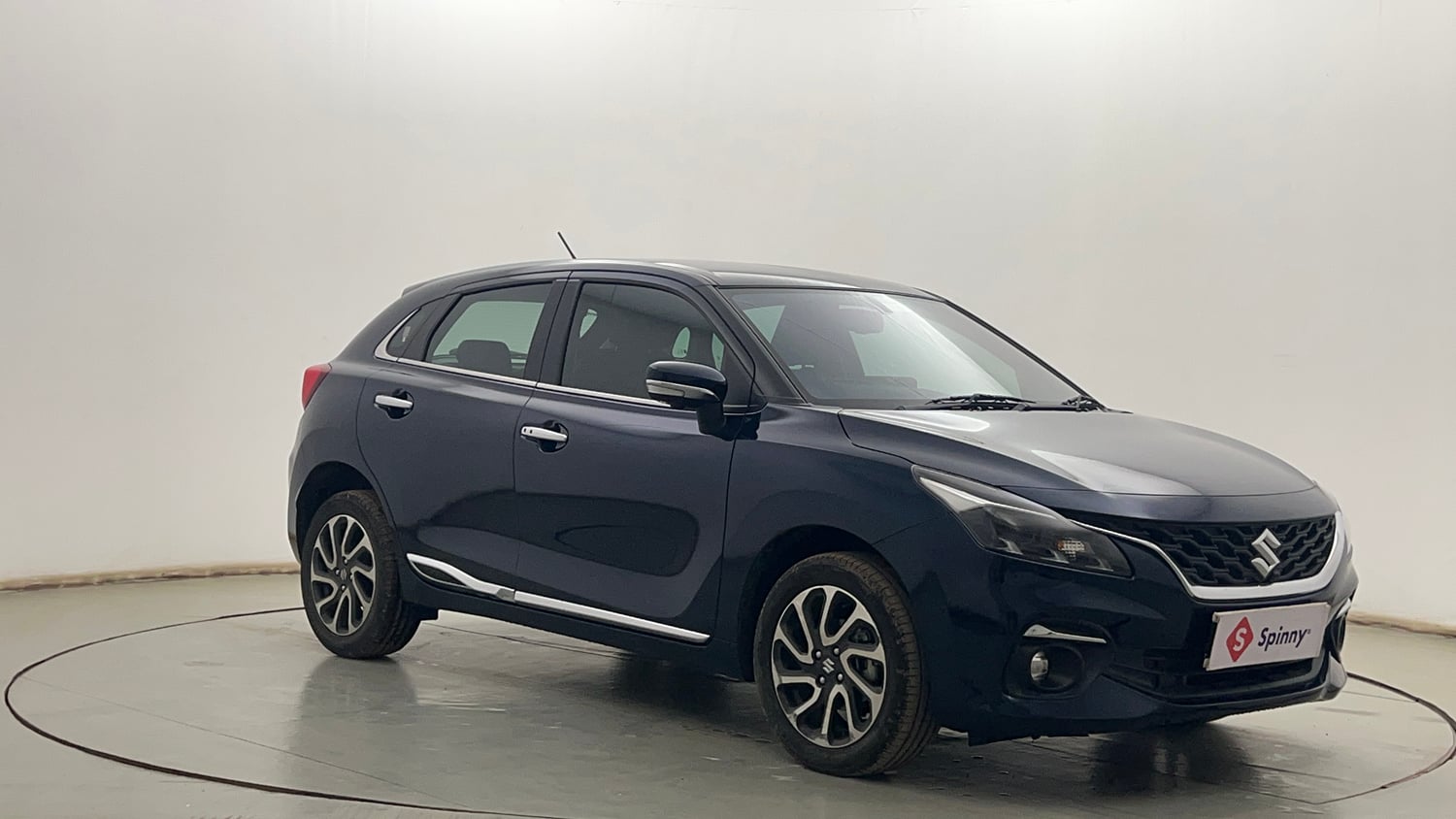 Used 2022 Maruti Suzuki Baleno Alpha AGS Petrol Automatic exterior RIGHT FRONT CORNER VIEW
