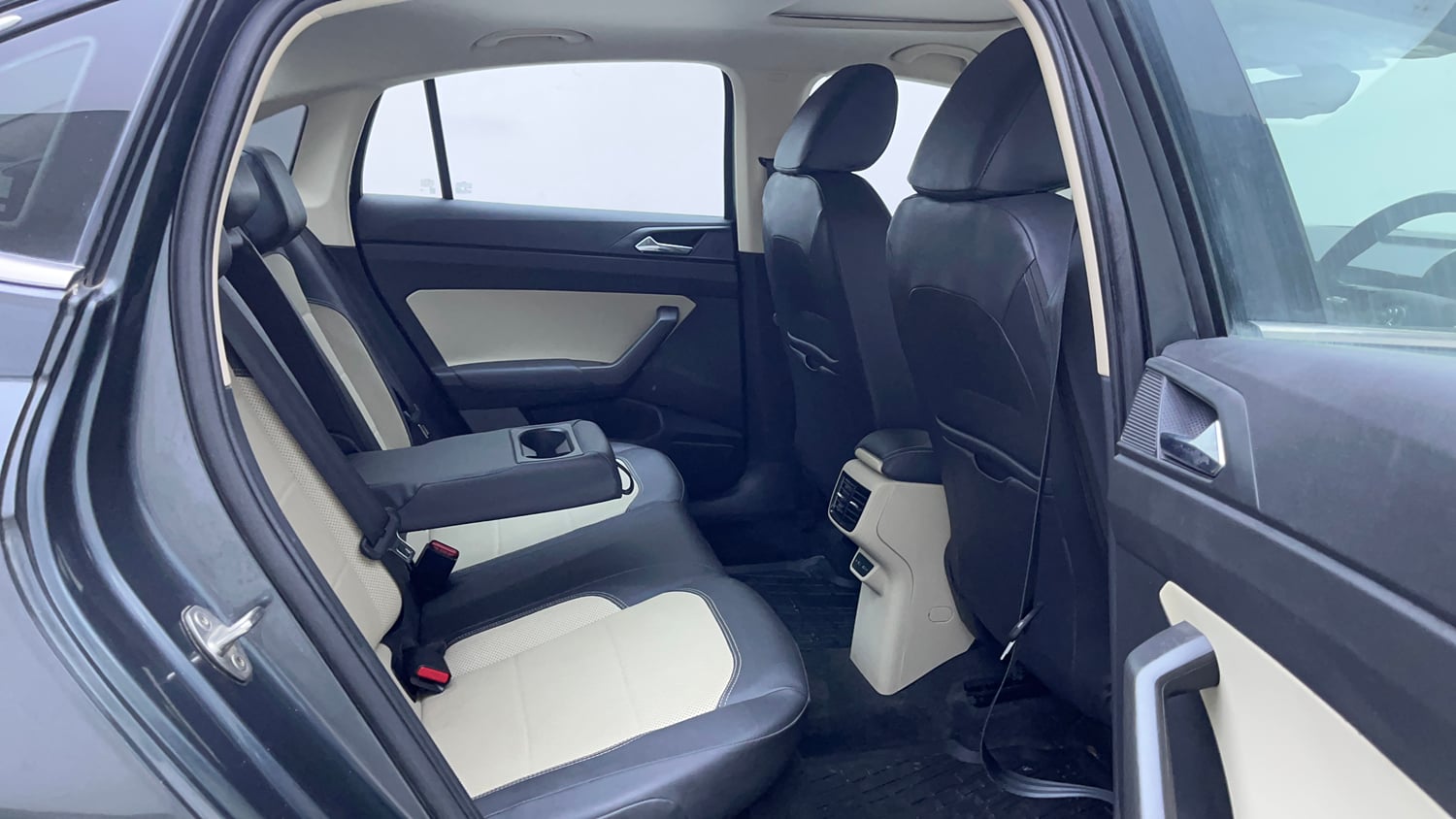 Used 2023 Skoda Slavia Style 1.0L TSI AT Petrol Automatic interior RIGHT SIDE REAR DOOR CABIN VIEW