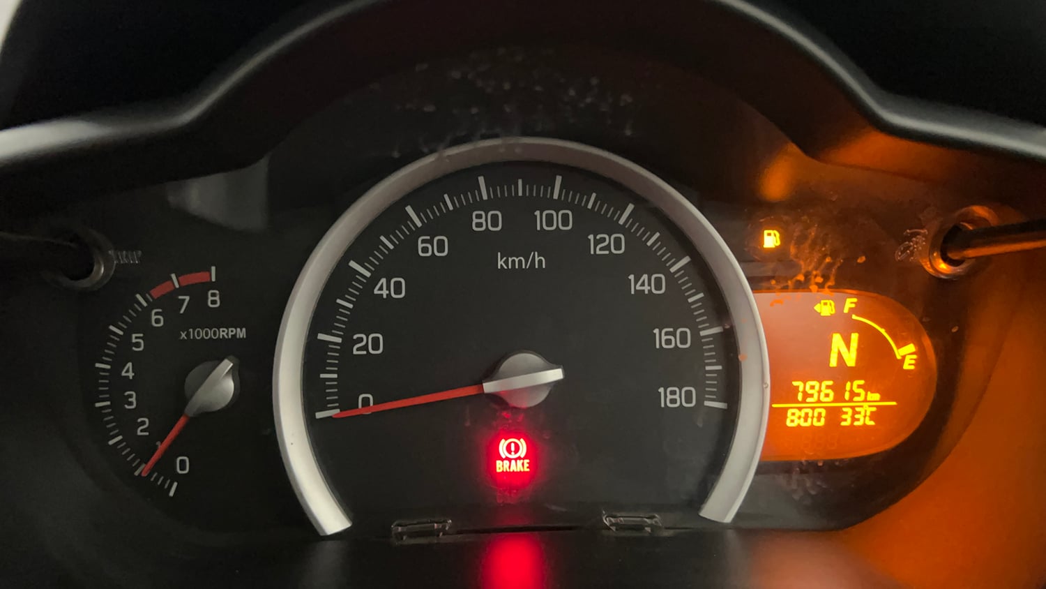 Used 2015 Maruti Suzuki Celerio VXi AMT Petrol Automatic interior CLUSTERMETER VIEW