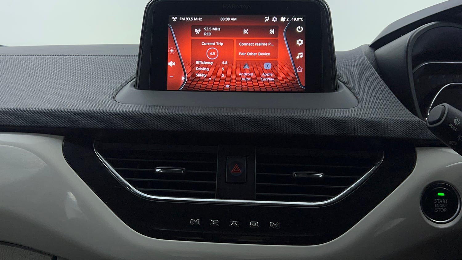 Used 2022 Tata Nexon XZA Plus Diesel Diesel Automatic top_features Touch screen infotainment system