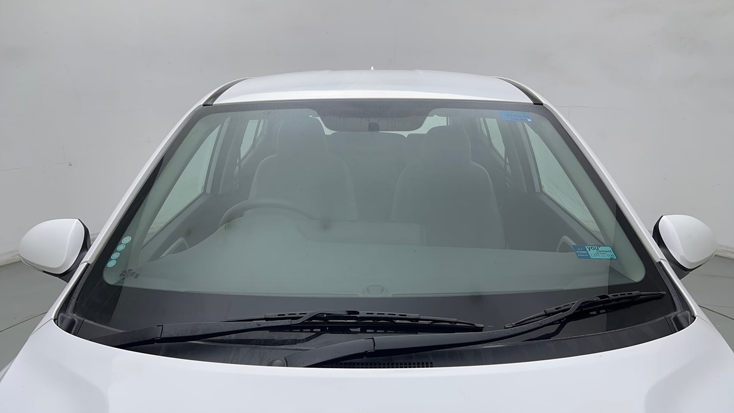 Used 2024 Hyundai Grand i10 Nios Magna 1.2 Kappa AMT Petrol Automatic exterior FRONT WINDSHIELD VIEW