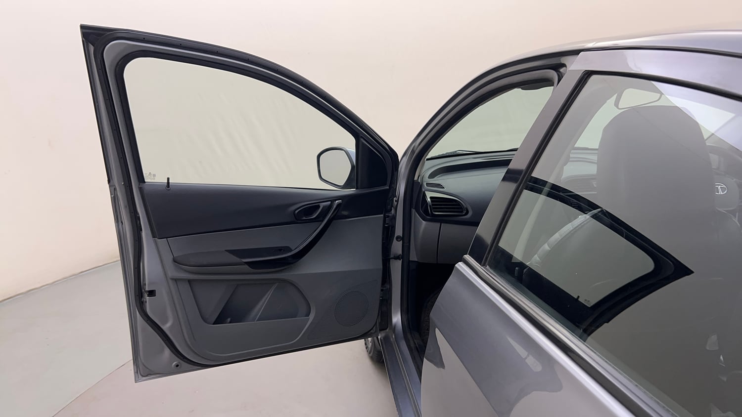 Used 2018 Tata Tigor Revotron XTA Petrol Automatic interior LEFT FRONT DOOR OPEN VIEW