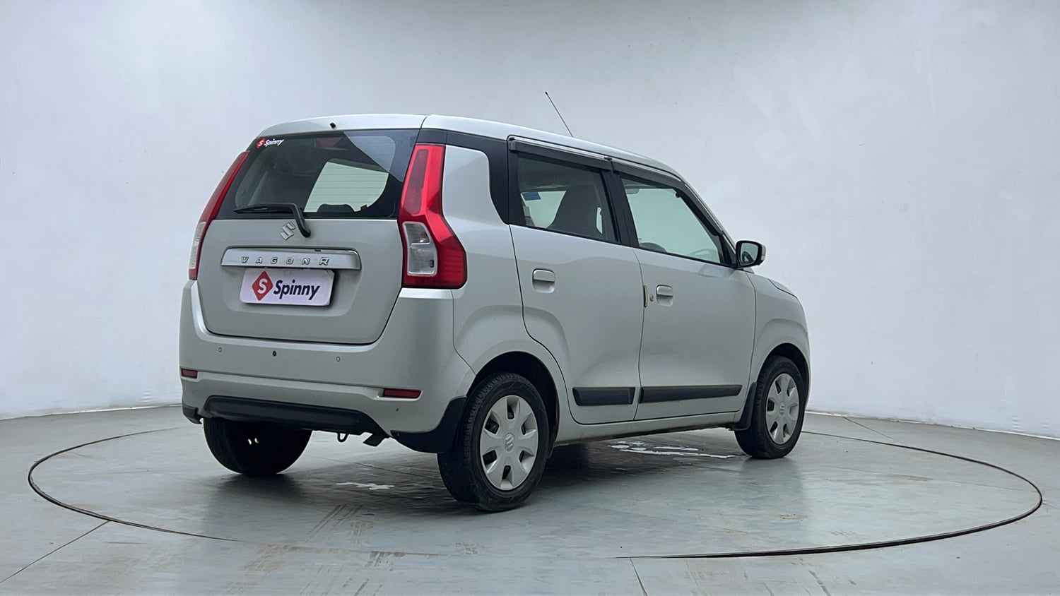 Used 2020 Maruti Suzuki Wagon R ZXi 1.2 AMT Petrol Automatic exterior RIGHT REAR CORNER VIEW