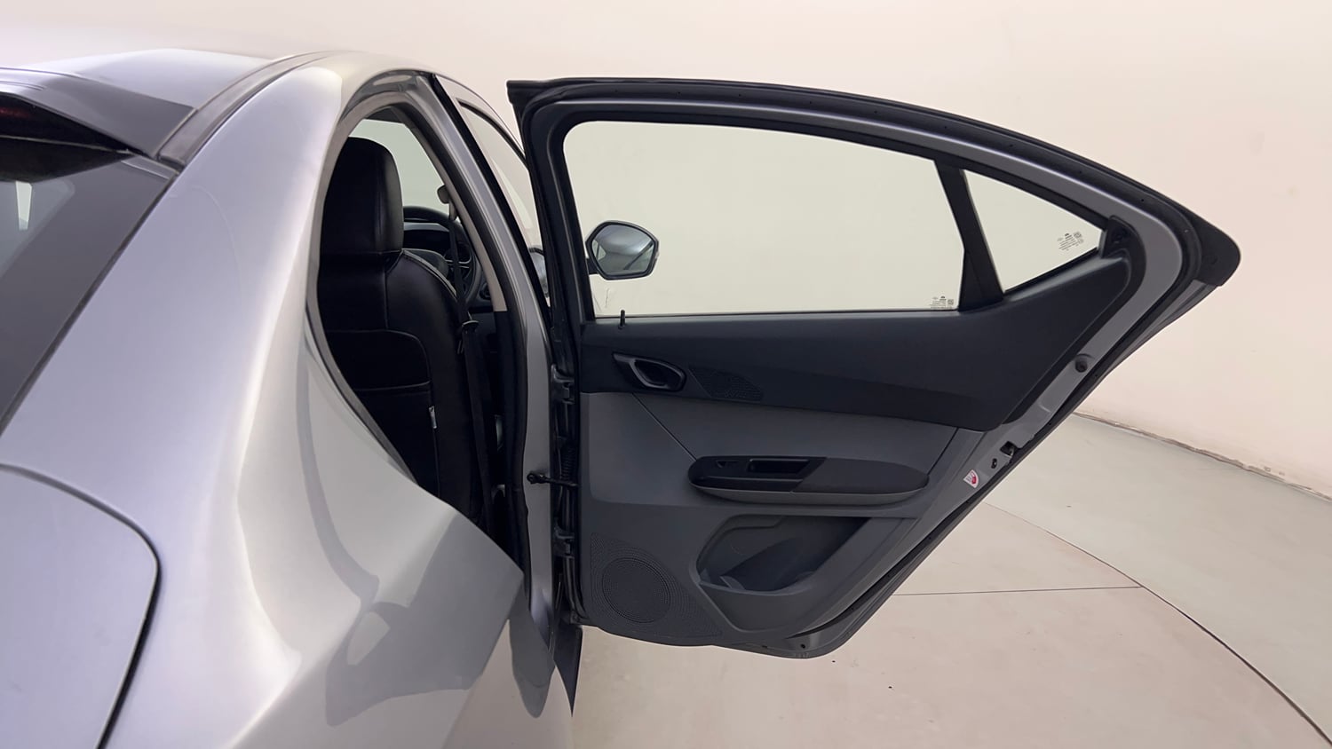 Used 2018 Tata Tigor Revotron XTA Petrol Automatic interior RIGHT REAR DOOR OPEN VIEW