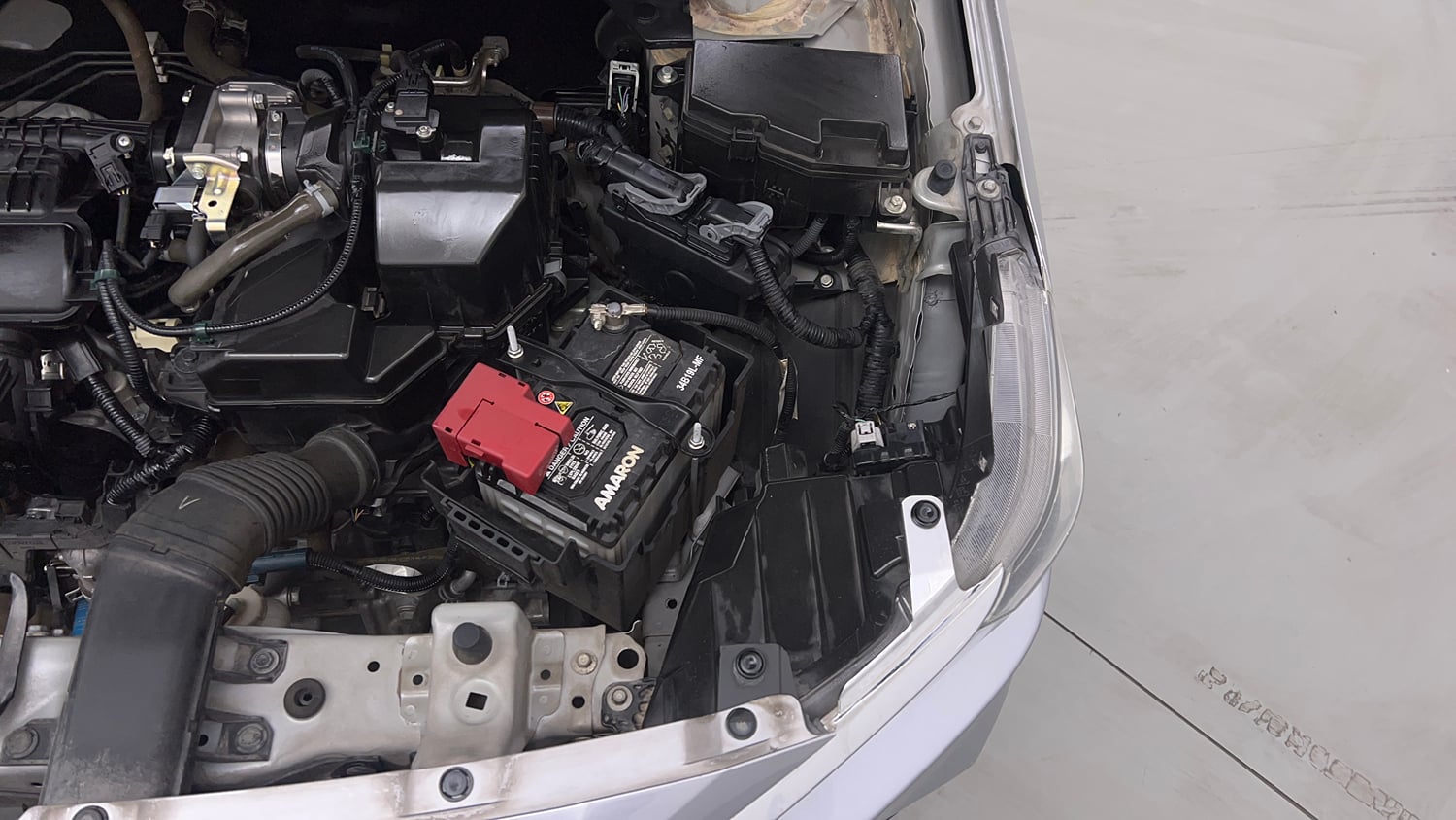 Used 2023 Honda Amaze VX CVT 1.2 Petrol Petrol Automatic engine ENGINE LEFT SIDE VIEW