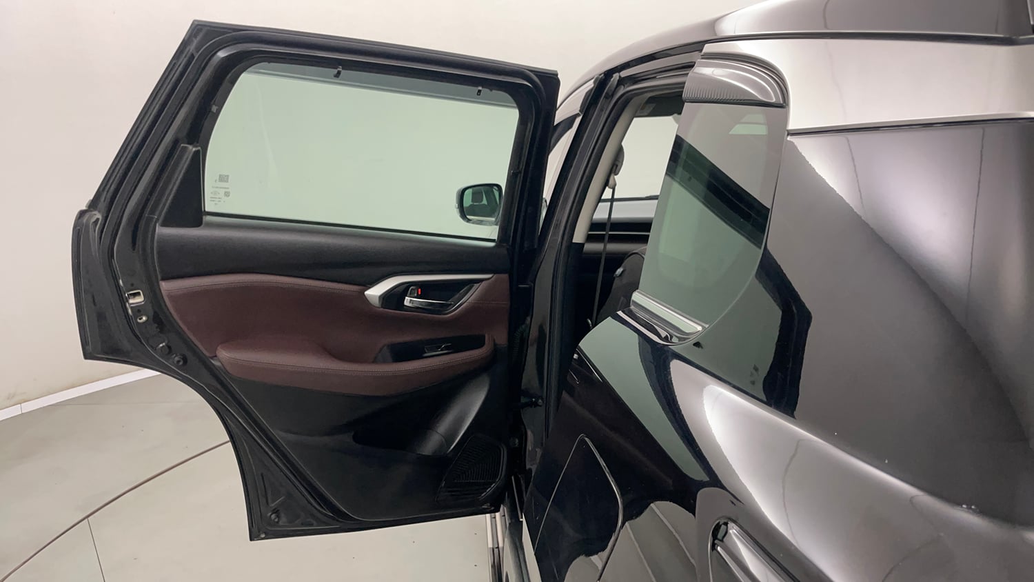 Used 2023 Maruti Suzuki Grand Vitara Zeta Smart Hybrid Petrol Manual interior LEFT REAR DOOR OPEN VIEW