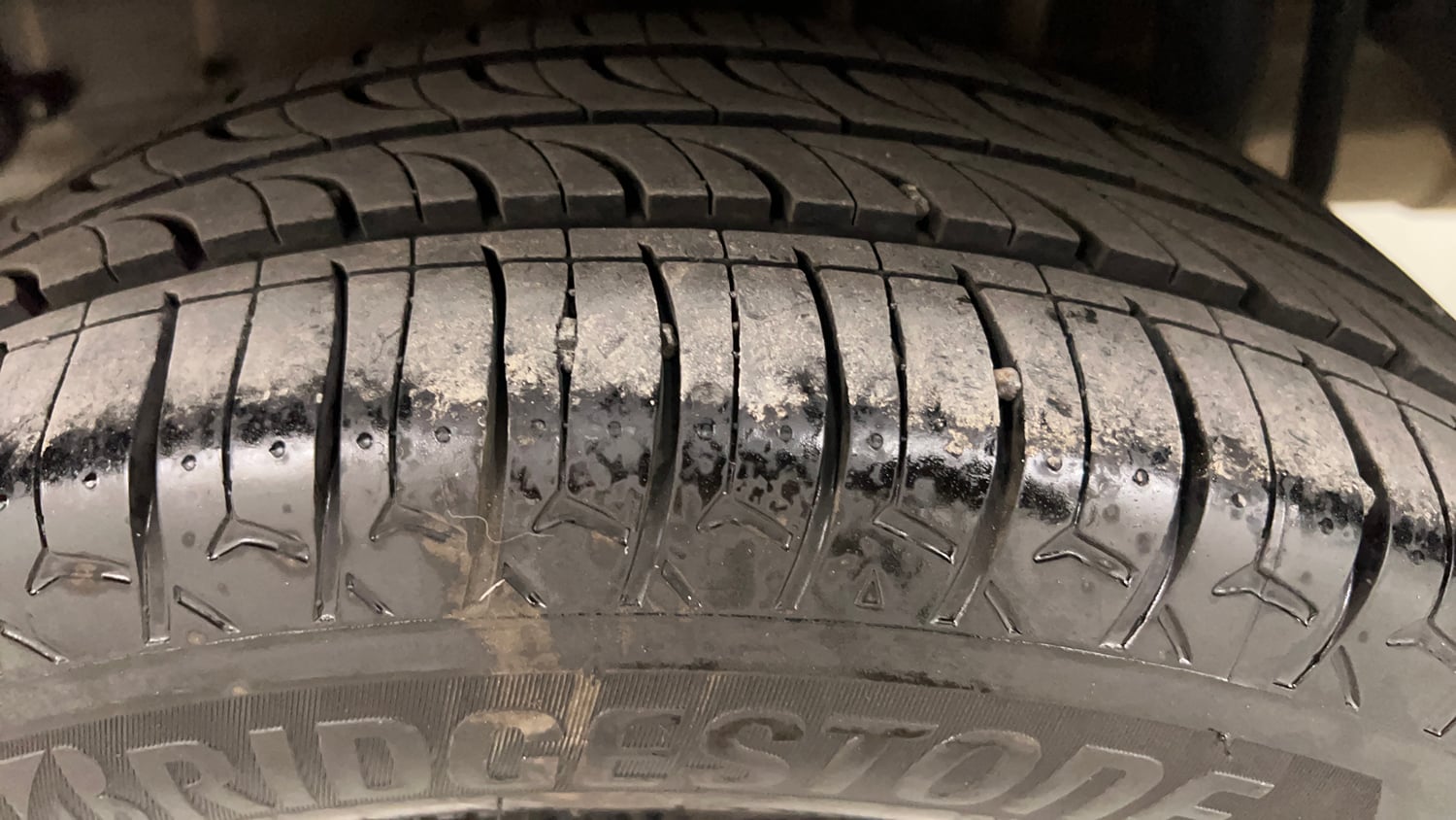 Used 2020 Tata Tigor XM Petrol Manual tyres LEFT REAR TYRE TREAD VIEW