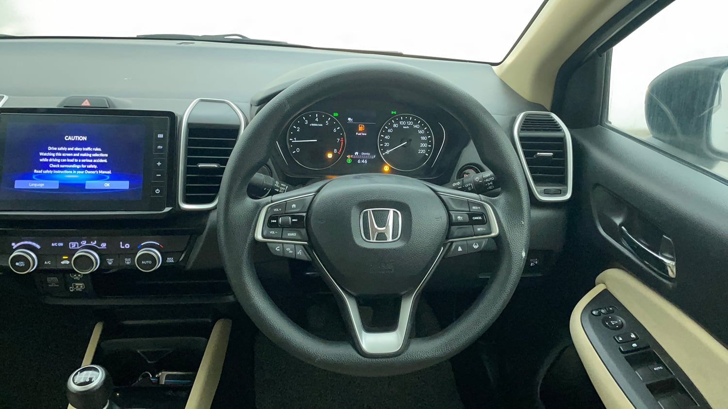 Used 2024 Honda City V Petrol MT Petrol Manual interior STEERING VIEW