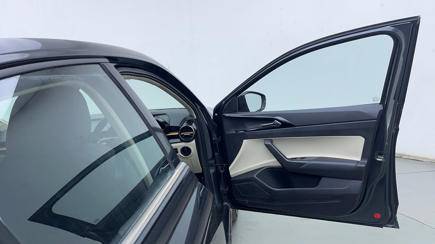 Used 2023 Skoda Slavia Style 1.0L TSI AT Petrol Automatic interior RIGHT FRONT DOOR OPEN VIEW