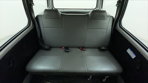Used 2024 Maruti Suzuki Eeco 5 STR AC Petrol Manual interior REAR SEAT CONDITION VIEW
