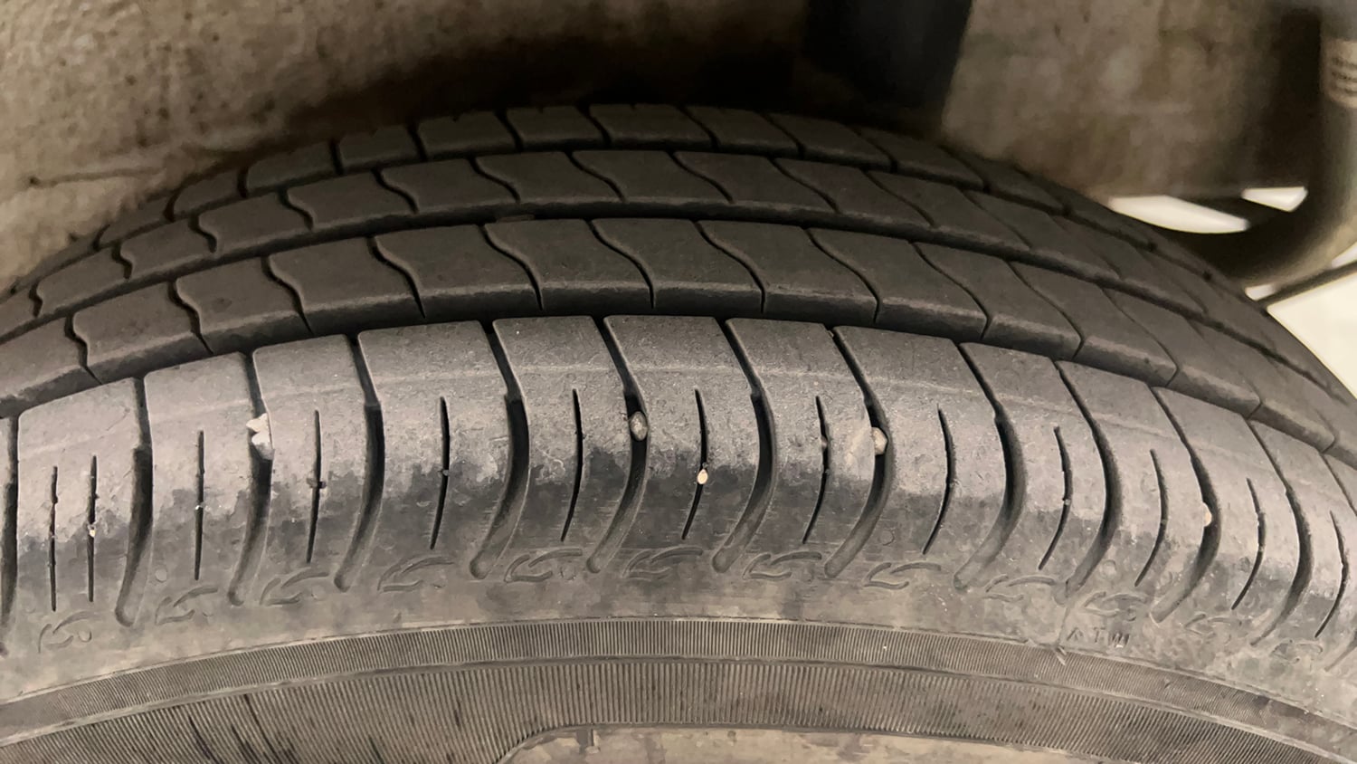 Used 2025 Maruti Suzuki Wagon R VXI 1.0 CNG Cng Manual tyres LEFT REAR TYRE TREAD VIEW