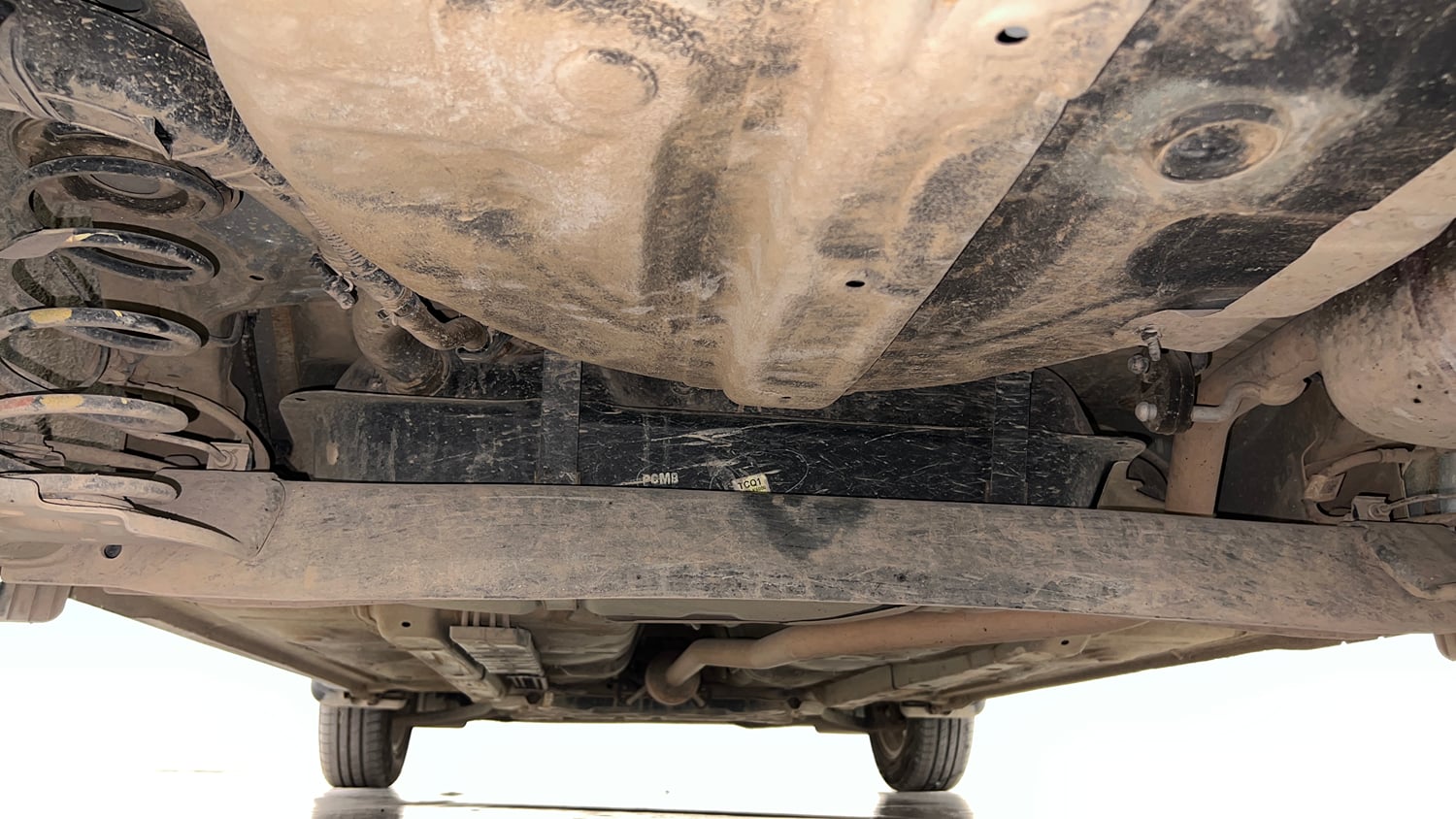 Used 2020 Hyundai Grand i10 Nios Sportz 1.2 Kappa VTVT Petrol Manual extra REAR UNDERBODY VIEW (TAKEN FROM REAR)