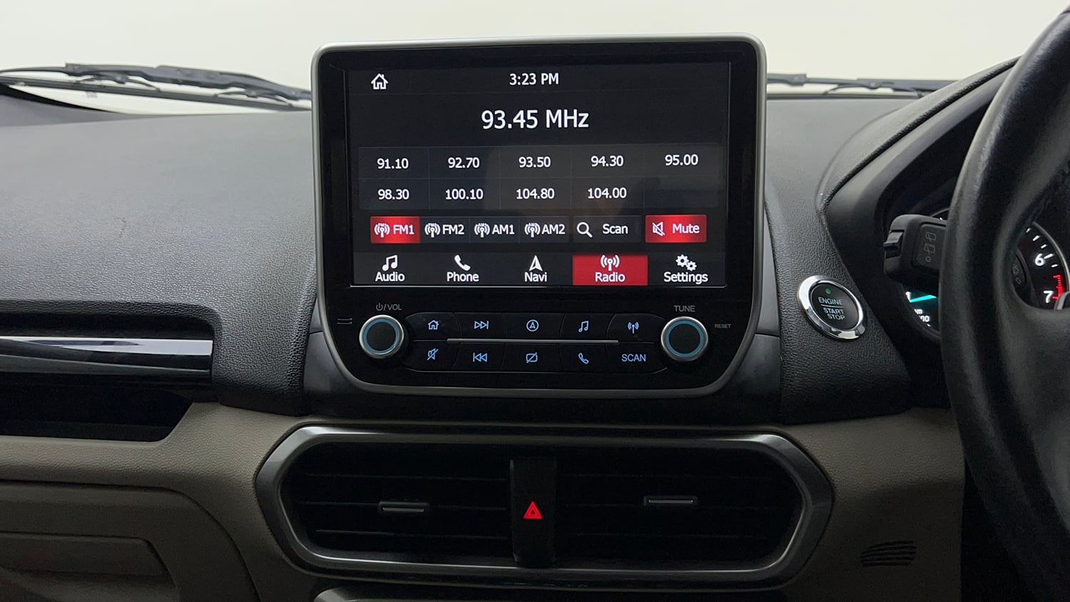 Used 2020 Ford EcoSport Titanium Plus 1.5L Ti-VCT AT Petrol Automatic top_features Integrated (in-dash) music system