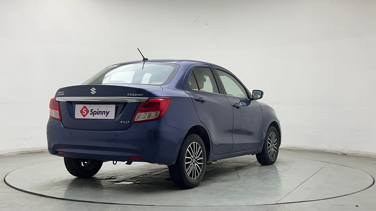 Used 2019 Maruti Suzuki Dzire ZXi Plus AMT Petrol Automatic exterior RIGHT REAR CORNER VIEW