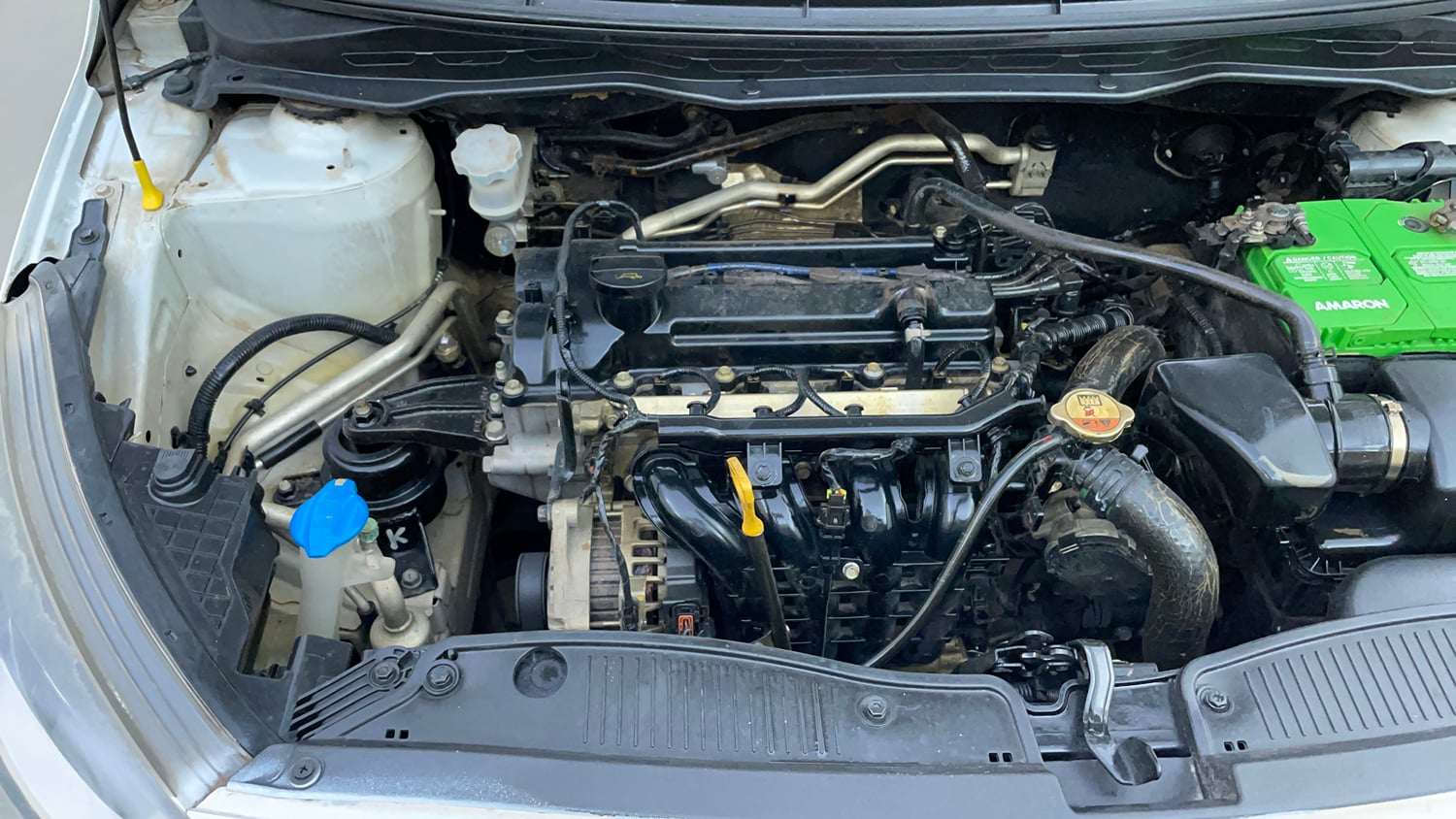 Used 2013 Hyundai i20 Sportz 1.2 Petrol Manual engine ENGINE RIGHT SIDE VIEW