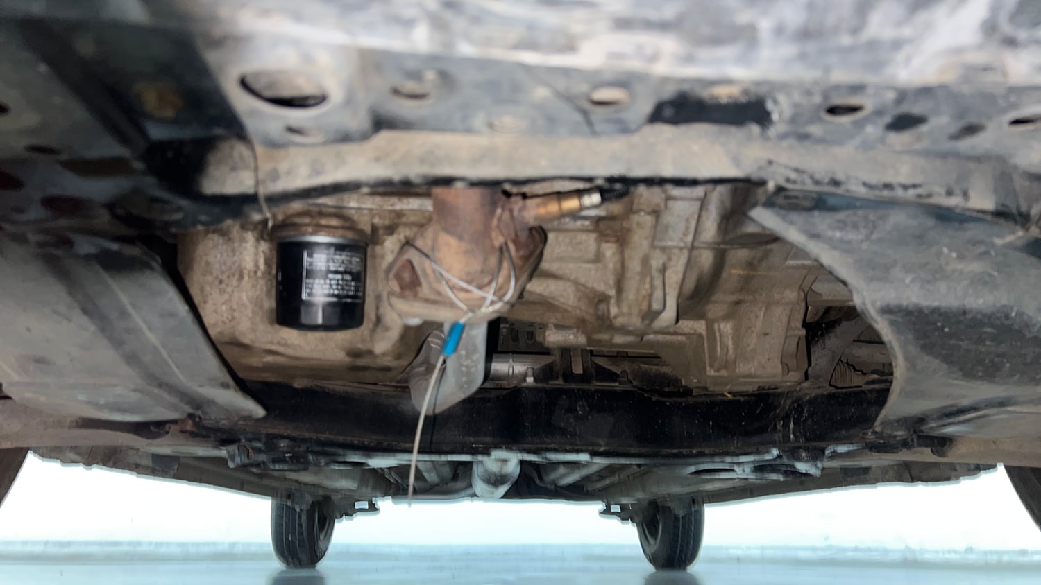 Used 2015 Maruti Suzuki Swift VXi Petrol Manual extra FRONT LEFT UNDERBODY VIEW