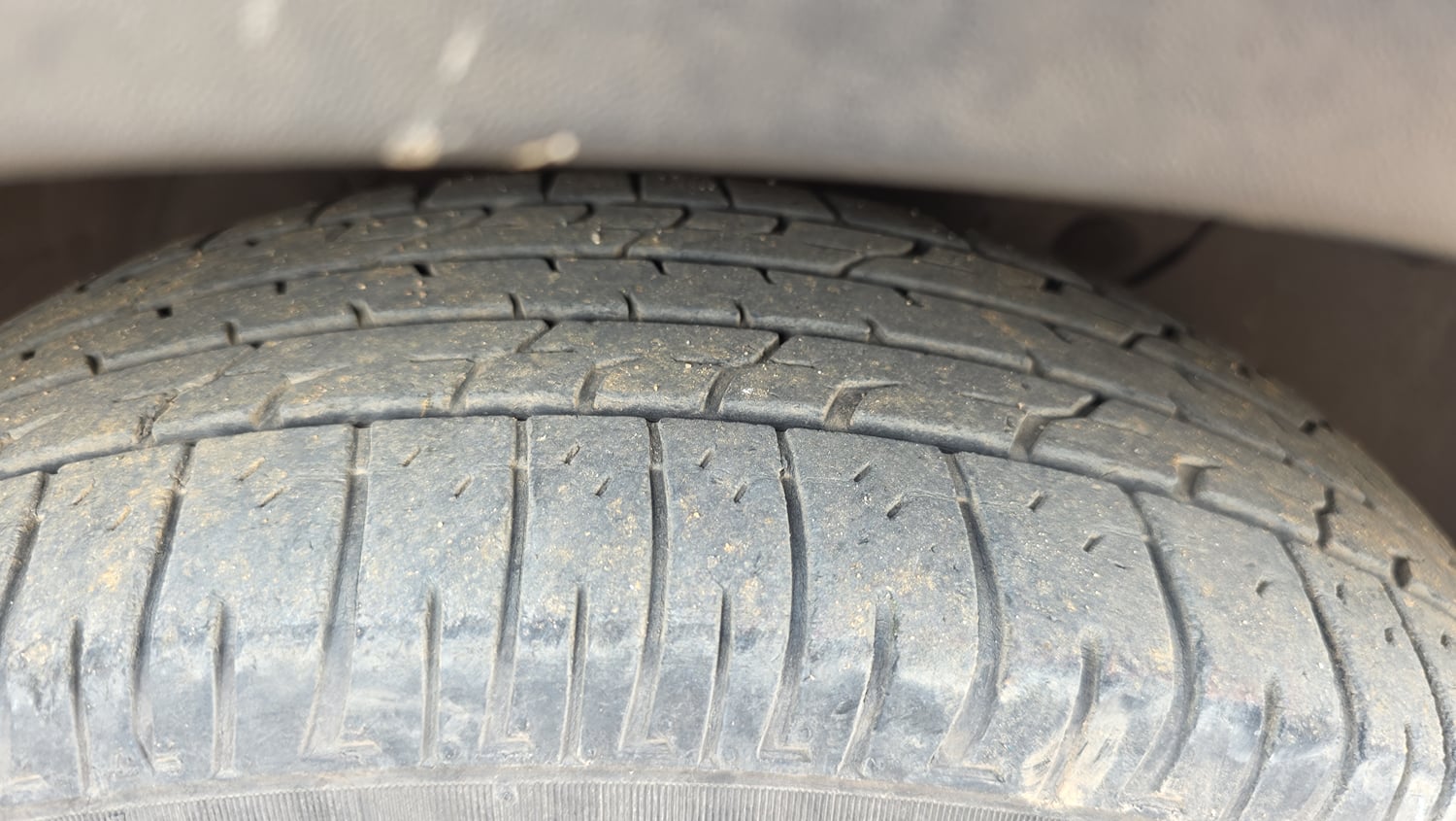 Used 2018 Hyundai Creta S 1.4 CRDI Diesel Manual tyres RIGHT FRONT TYRE TREAD VIEW