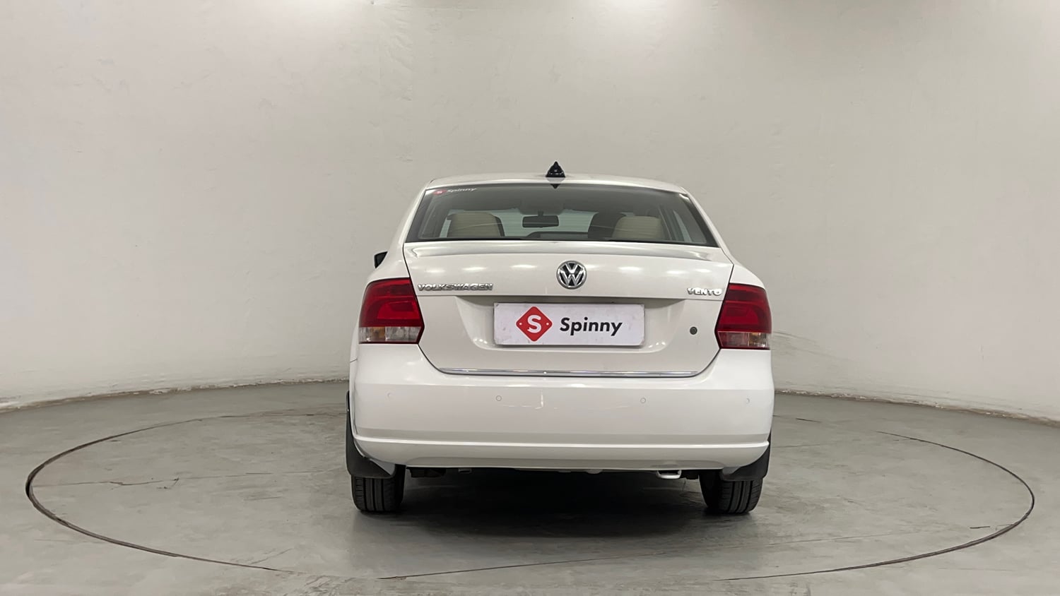 Used 2013 Volkswagen Vento Highline Petrol Petrol Manual exterior BACK VIEW
