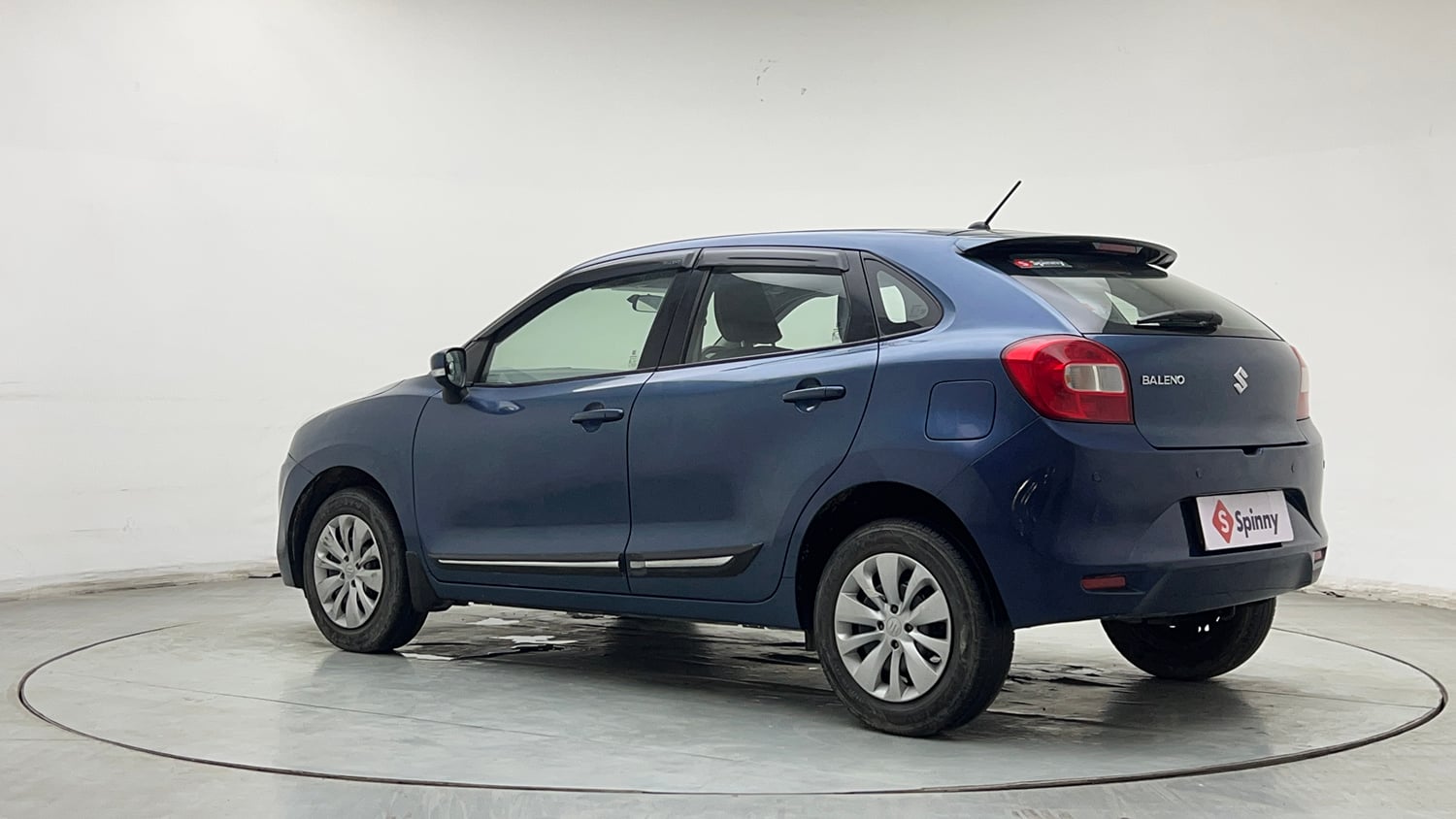 Used 2017 Maruti Suzuki Baleno Delta 1.2 Petrol Manual exterior LEFT REAR CORNER VIEW