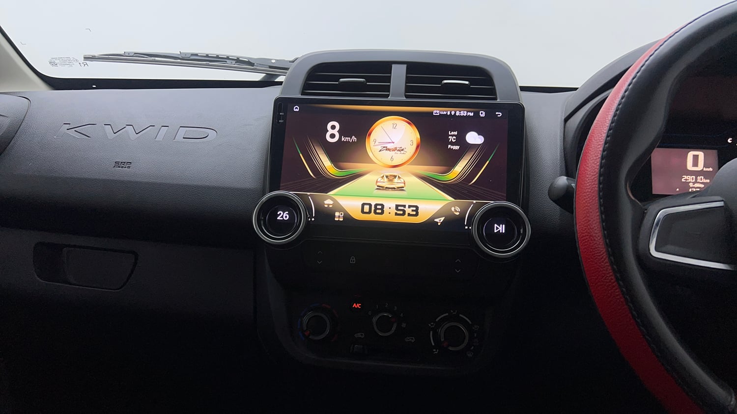 Used 2022 Renault Kwid RXT 1.0 Petrol Manual top_features Integrated (in-dash) music system