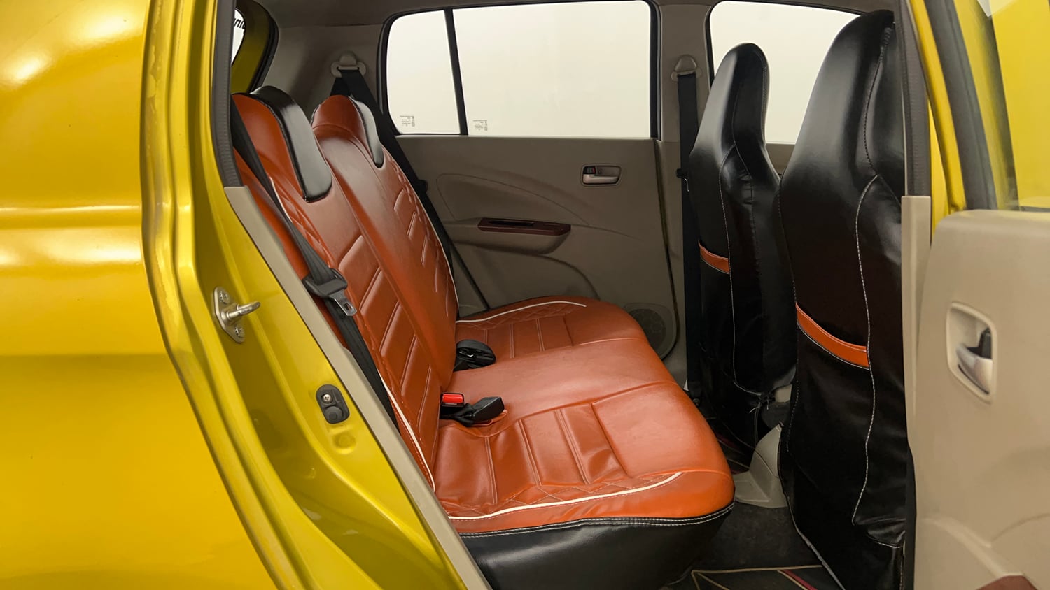 Used 2015 Maruti Suzuki Celerio VXi AMT Petrol Automatic interior RIGHT SIDE REAR DOOR CABIN VIEW
