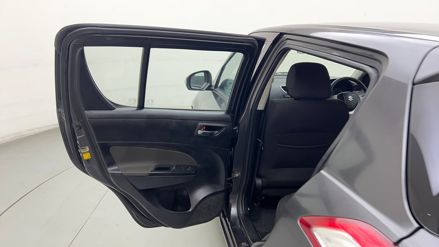 Used 2015 Maruti Suzuki Swift VXi Petrol Manual interior LEFT REAR DOOR OPEN VIEW