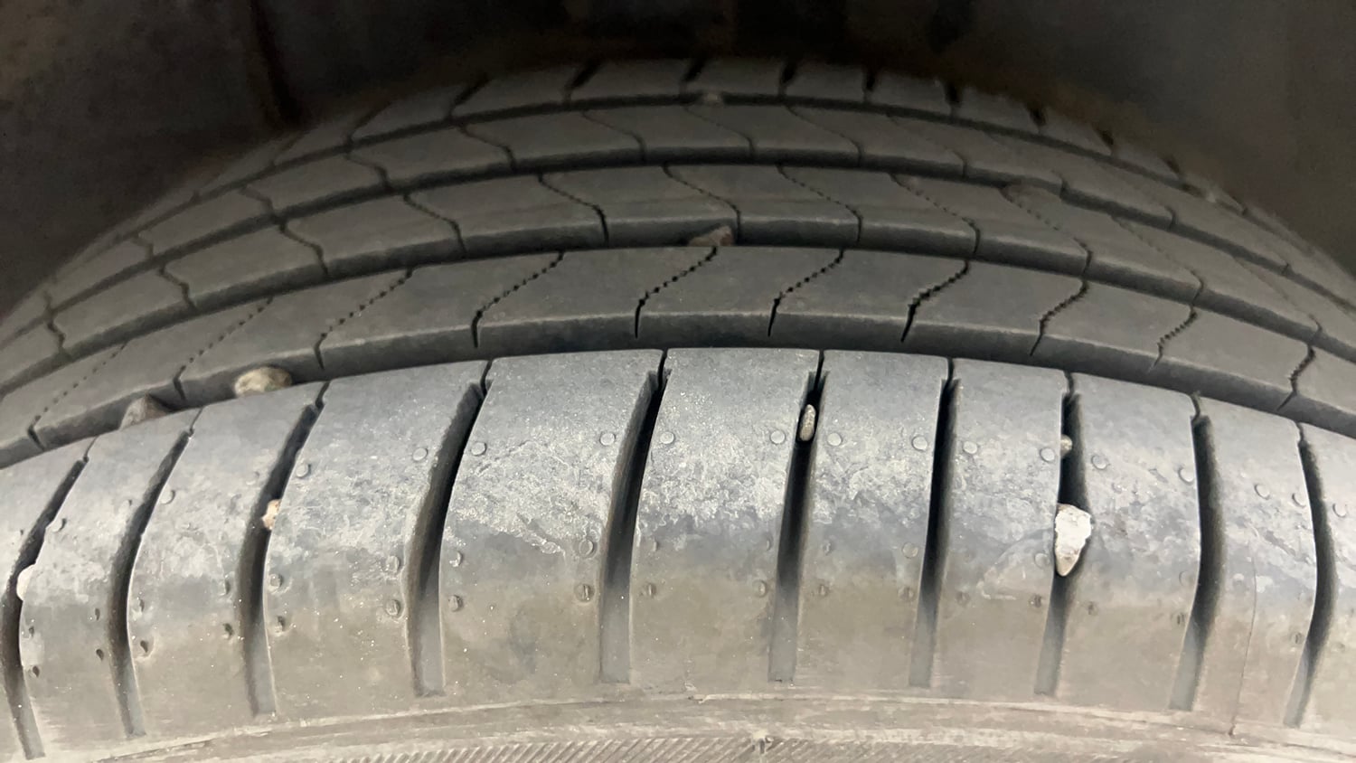 Used 2021 Tata Altroz XZ Petrol Petrol Manual tyres LEFT REAR TYRE TREAD VIEW