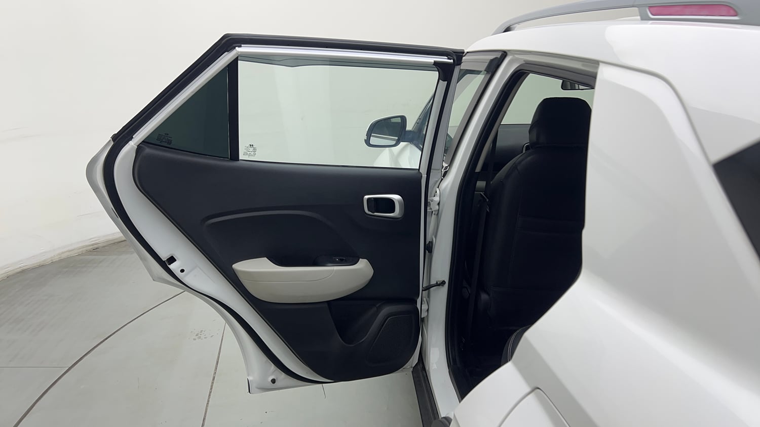 Used 2025 Hyundai Venue S (O) Plus 1.2 Petrol Petrol Manual interior LEFT REAR DOOR OPEN VIEW
