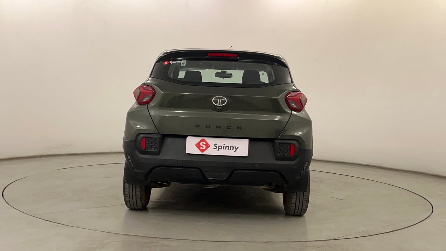 Used 2023 Tata Punch Camo Accomplished MT Petrol Manual exterior BACK VIEW