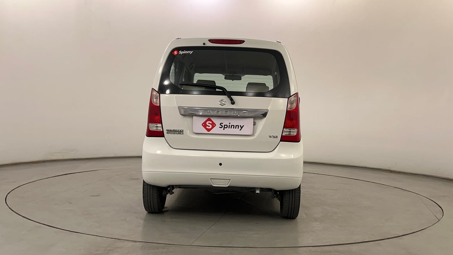 Used 2017 Maruti Suzuki Wagon R Vxi (ABS-Airbag) Petrol Manual exterior BACK VIEW