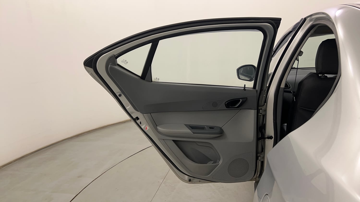 Used 2020 Tata Tigor XM Petrol Manual interior LEFT REAR DOOR OPEN VIEW