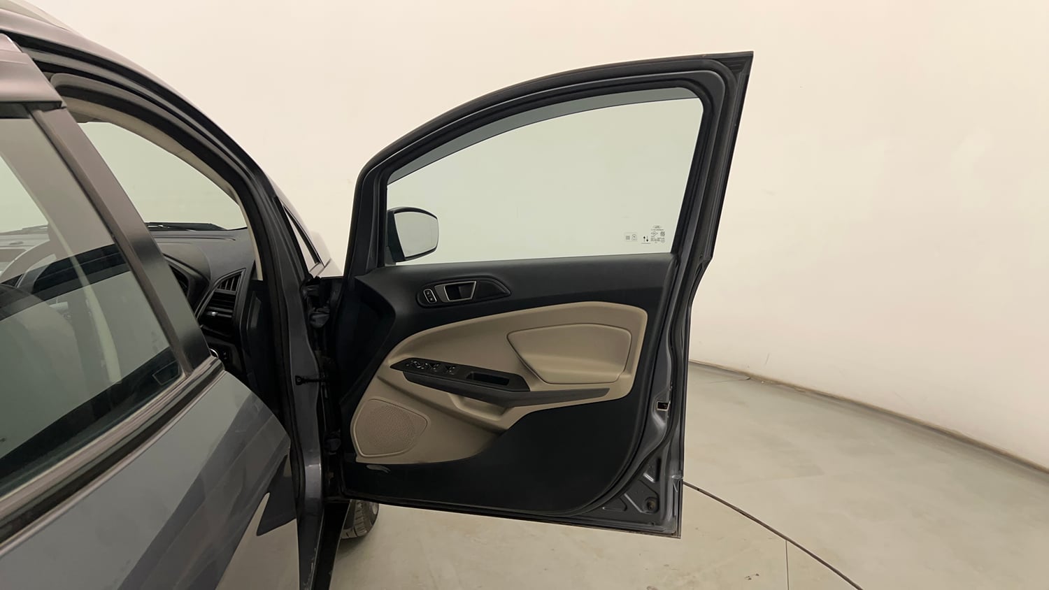 Used 2021 Ford EcoSport Titanium 1.5L Ti-VCT Petrol Manual interior RIGHT FRONT DOOR OPEN VIEW
