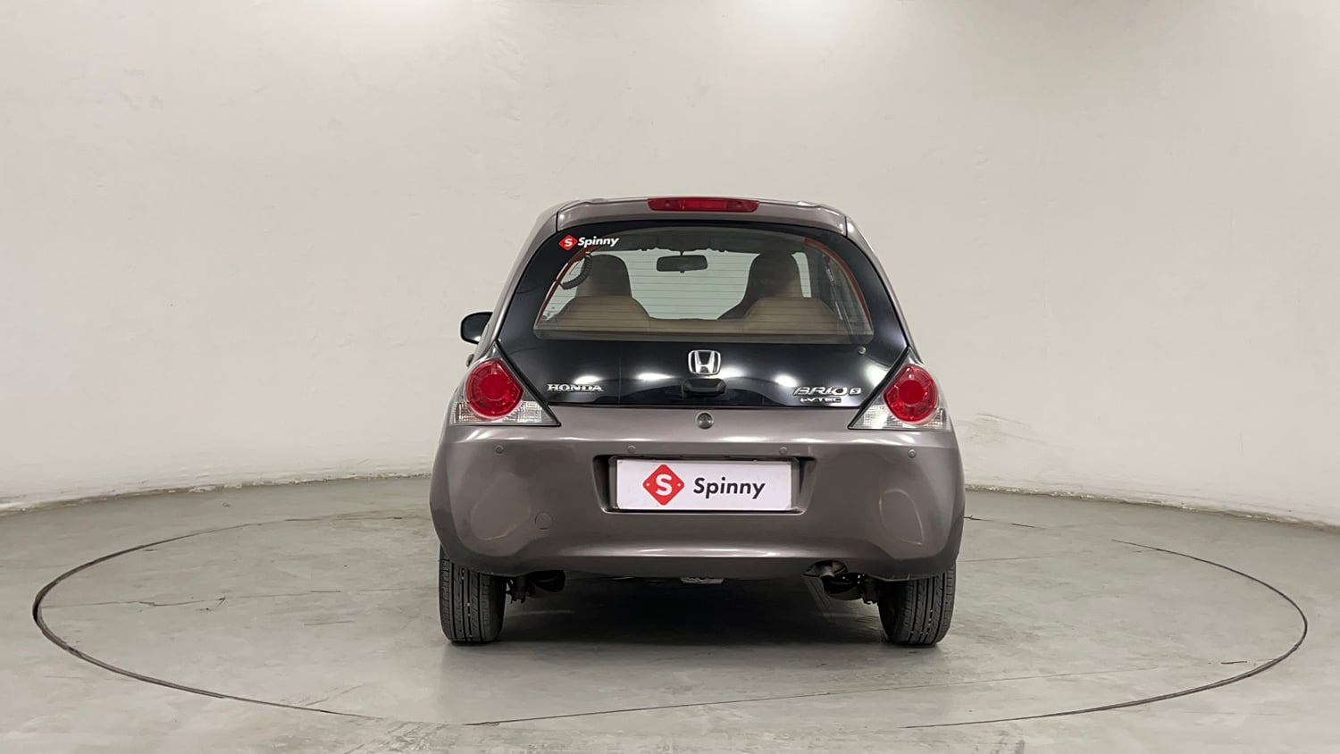 Used 2013 Honda Brio S MT Petrol Manual exterior BACK VIEW