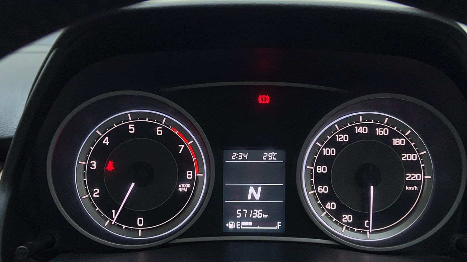 Used 2019 Maruti Suzuki Dzire ZXi Plus AMT Petrol Automatic interior CLUSTERMETER VIEW