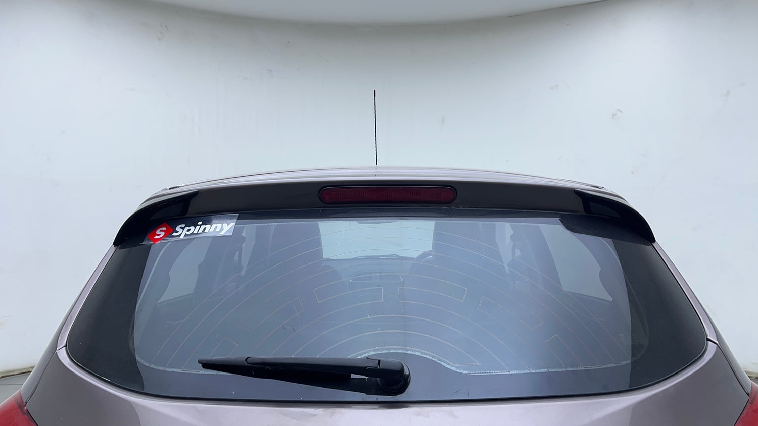 Used 2016 Tata Tiago Revotron XZ Petrol Manual exterior BACK WINDSHIELD VIEW