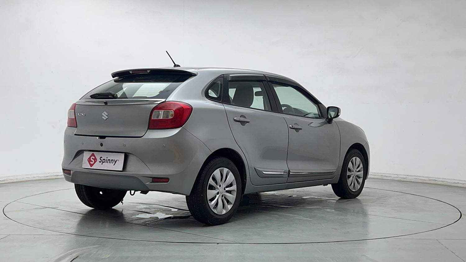 Used 2016 Maruti Suzuki Baleno Delta 1.2 AT Petrol Automatic exterior RIGHT REAR CORNER VIEW