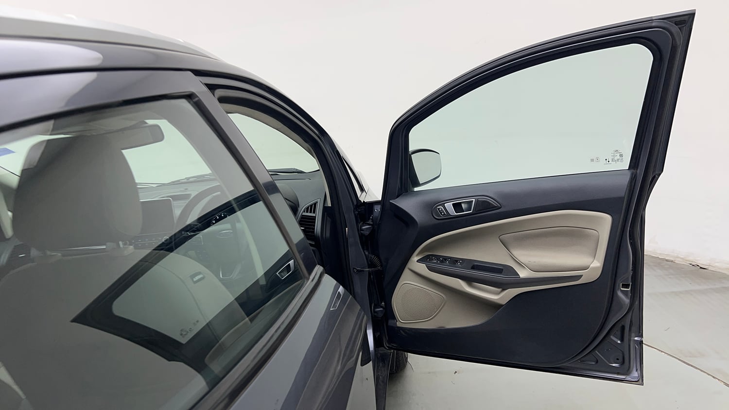 Used 2020 Ford EcoSport Titanium Plus 1.5L Ti-VCT AT Petrol Automatic interior RIGHT FRONT DOOR OPEN VIEW